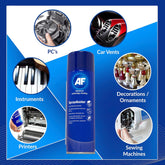 AF Professional Non Flammable Invertible Spray duster / Air Duster Compressed Gas Can Spray � For Office PC Cleaning / Keyboard Dust Cleaner / Industrial electronics / Fans etc. - 125ml, SDU125D